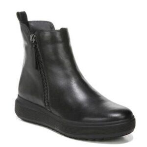 NEW Naturalizer Womens Talise Leather Ankle Boot sz 7 black